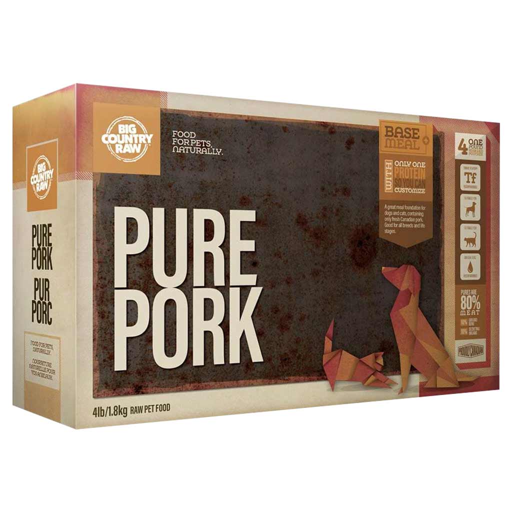 BCR PURE PORK CARTON 4LB | Minor Bros